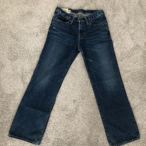 Abercrombie & Fitch Other - Abercrombie kids jeans kilburn low rise boot-16